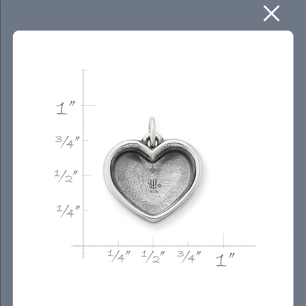 James Avery Heart Picture Frame Charm